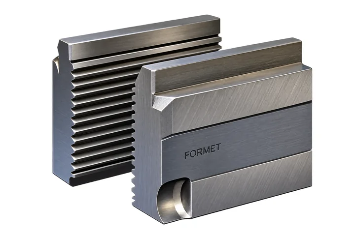 Forming die block pair