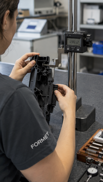 Quality assurance inspection of machined components – FORMET