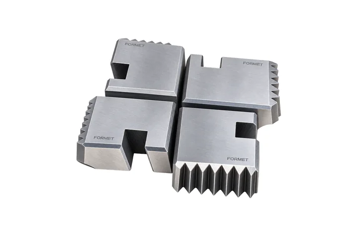 Thread rolling die set